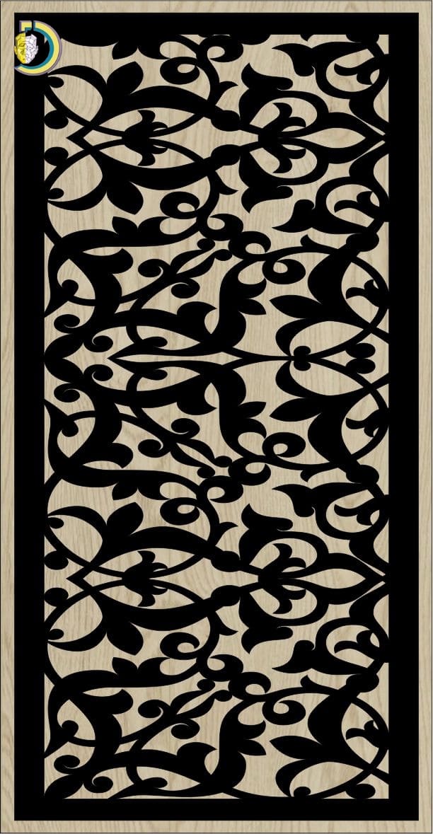 Decorative Slotted Panel 598 Pattern PDF File