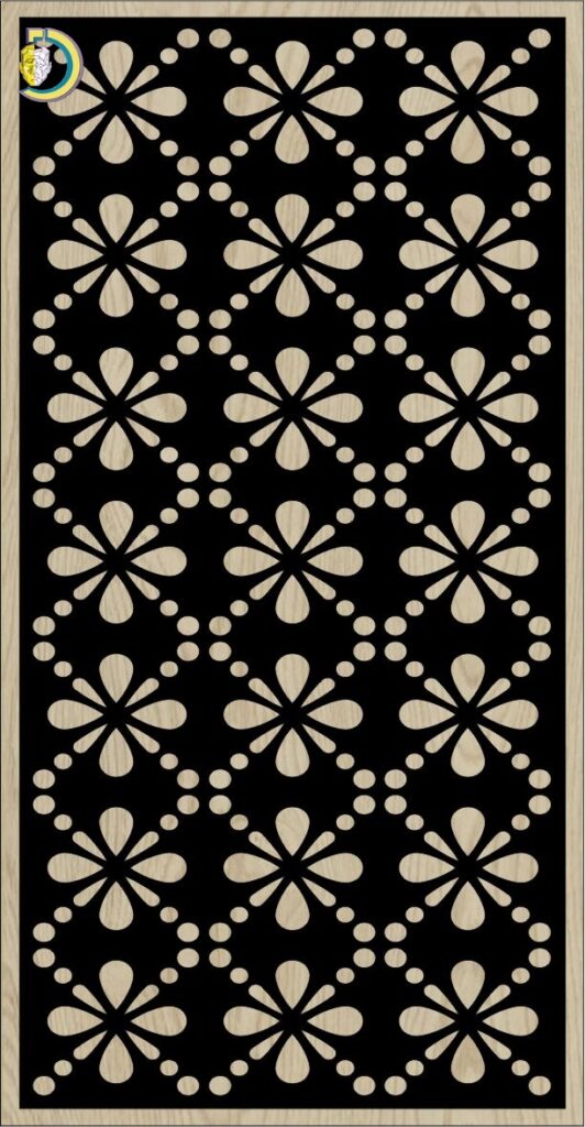 Decorative Slotted Panel 601 Pattern PDF File