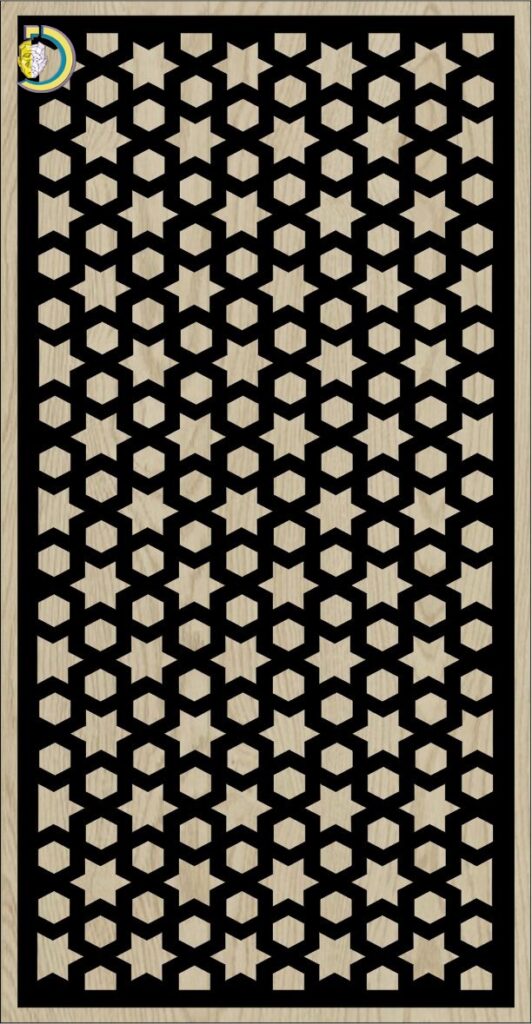 Decorative Slotted Panel 602 Pattern PDF File