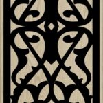 Decorative Slotted Panel 604 Pattern PDF File