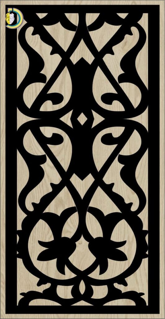 Decorative Slotted Panel 604 Pattern PDF File