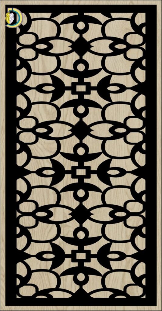 Decorative Slotted Panel 605 Pattern PDF File