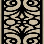 Decorative Slotted Panel 611 Pattern PDF File