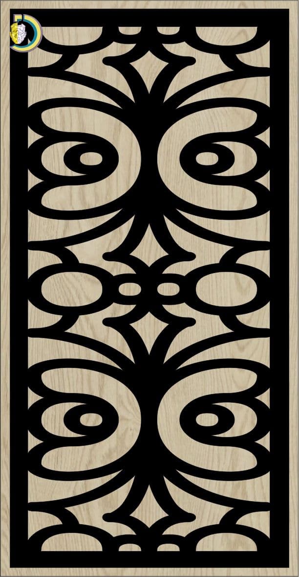 Decorative Slotted Panel 611 Pattern PDF File