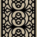 Decorative Slotted Panel 612 Pattern PDF File