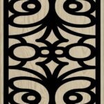 Decorative Slotted Panel 615 Pattern PDF File