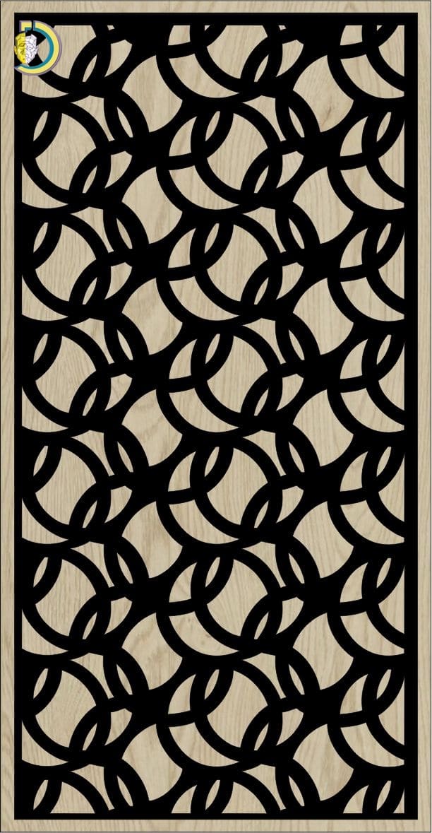 Decorative Slotted Panel 617 Pattern PDF File