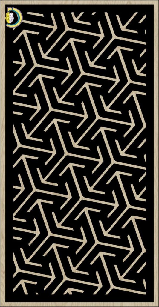 Decorative Slotted Panel 623 Pattern PDF File