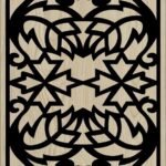 Decorative Slotted Panel 626 Pattern PDF File