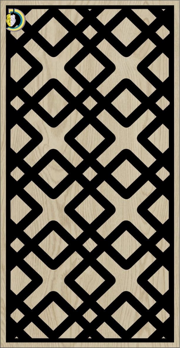 Decorative Slotted Panel 629 Pattern PDF File