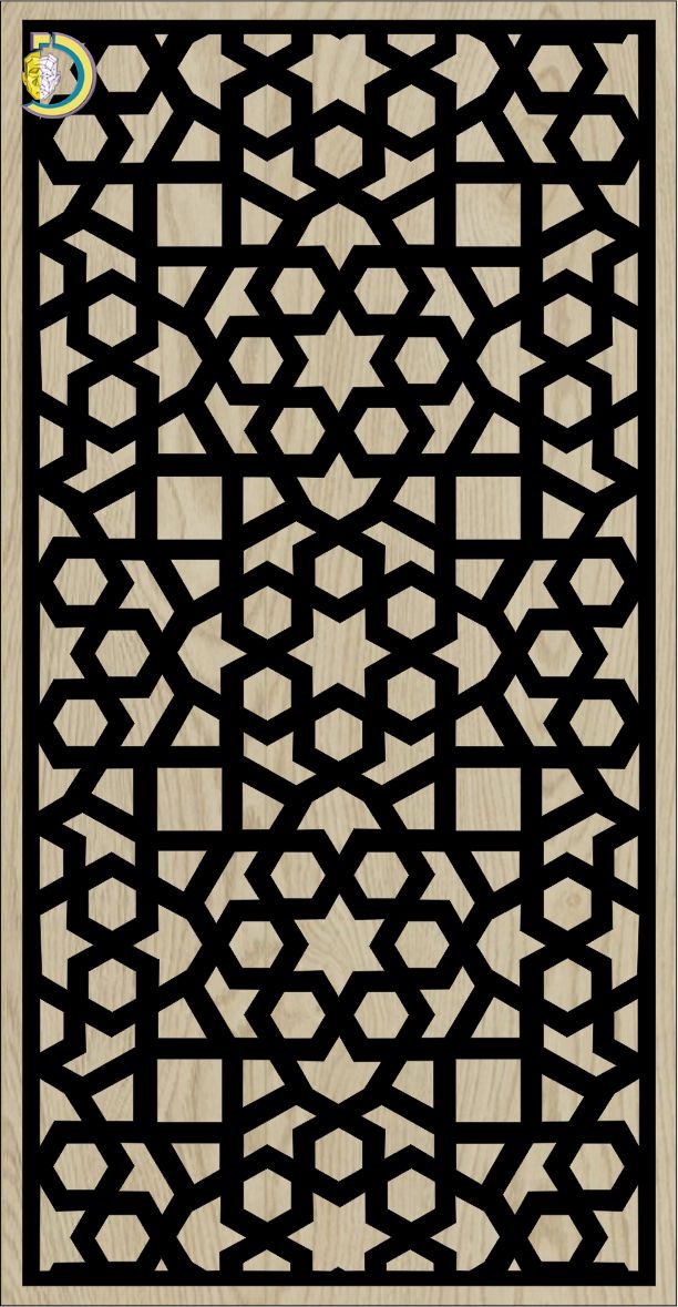 Decorative Slotted Panel 630 Pattern PDF File