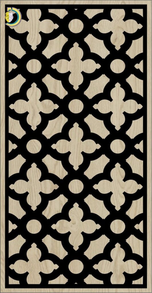 Decorative Slotted Panel 636 Pattern PDF File