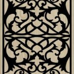 Decorative Slotted Panel 637 Pattern PDF File