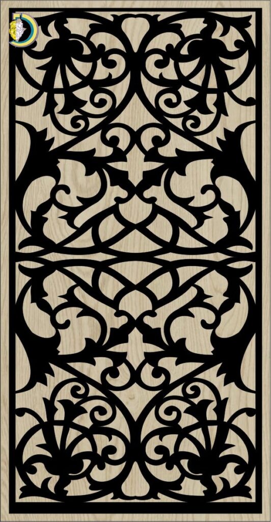 Decorative Slotted Panel 637 Pattern PDF File