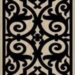 Decorative Slotted Panel 638 Pattern PDF File