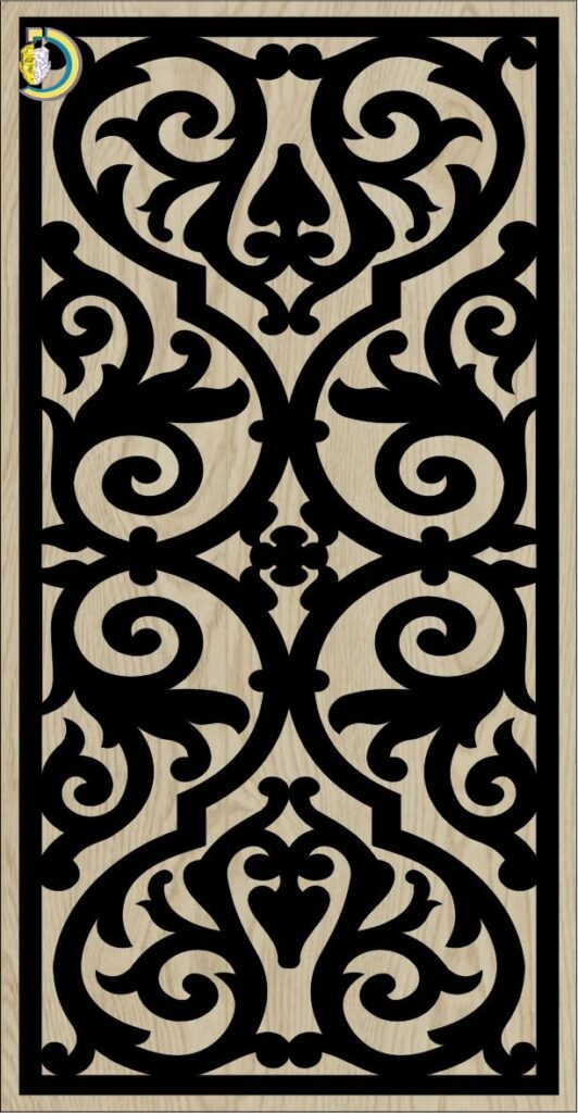 Decorative Slotted Panel 638 Pattern PDF File