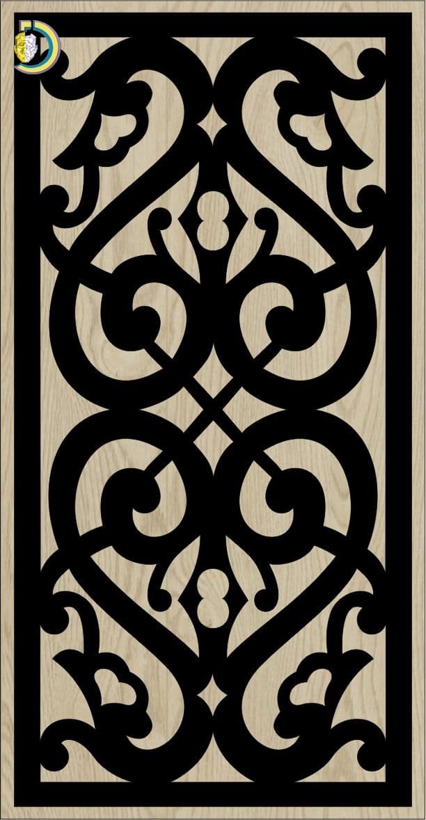 Decorative Slotted Panel 639 Pattern PDF File