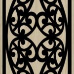 Decorative Slotted Panel 642 Pattern PDF File