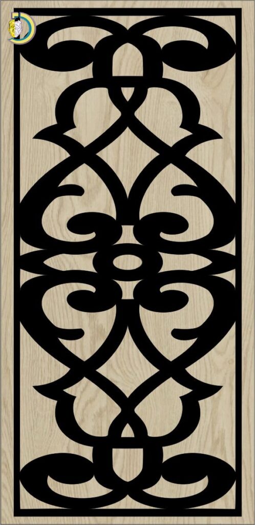 Decorative Slotted Panel 645 Pattern PDF File