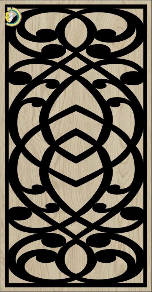 Decorative Slotted Panel 646 Pattern PDF File