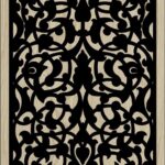 Decorative Slotted Panel 648 Pattern PDF File