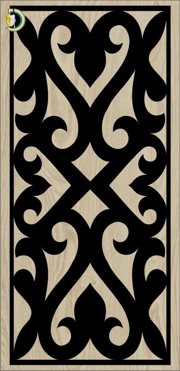 Decorative Slotted Panel 649 Pattern PDF File