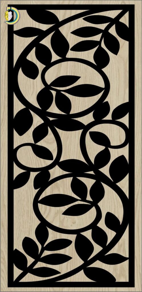 Decorative Slotted Panel 650 Pattern PDF File