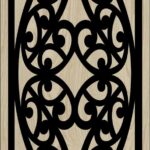 Decorative Slotted Panel 651 Pattern PDF File