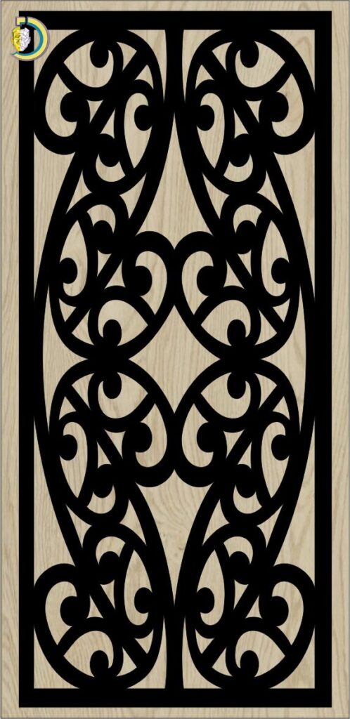 Decorative Slotted Panel 651 Pattern PDF File