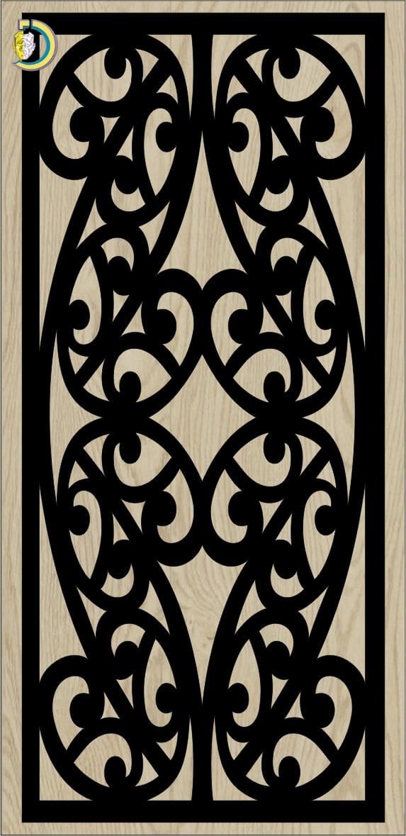 Decorative Slotted Panel 651 Pattern PDF File