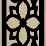 Decorative Slotted Panel 652 Pattern PDF File