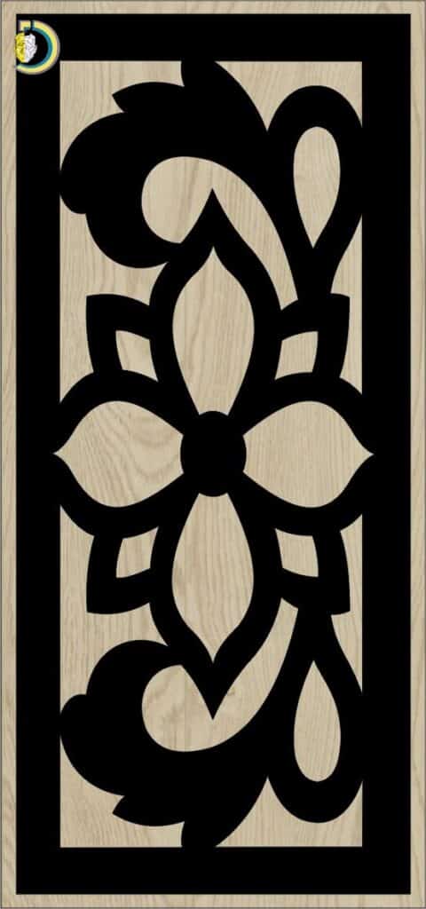 Decorative Slotted Panel 652 Pattern PDF File