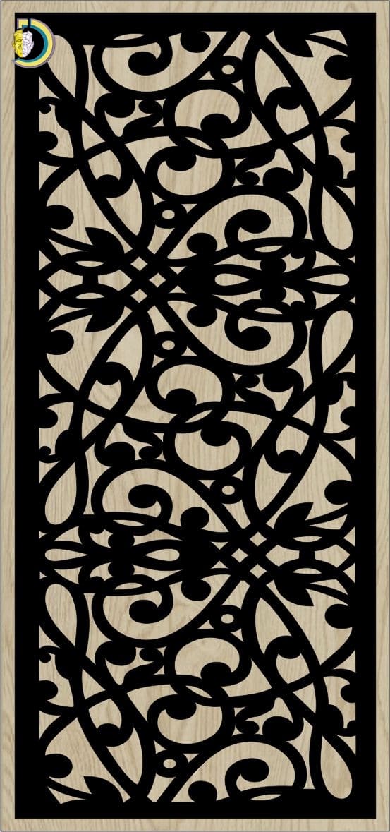 Decorative Slotted Panel 653 Pattern PDF File