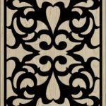 Decorative Slotted Panel 655 Pattern PDF File