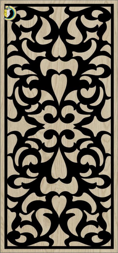 Decorative Slotted Panel 655 Pattern PDF File