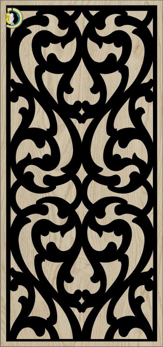 Decorative Slotted Panel 656 Pattern PDF File