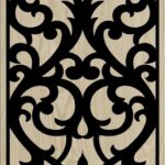 Decorative Slotted Panel 658 Pattern PDF File