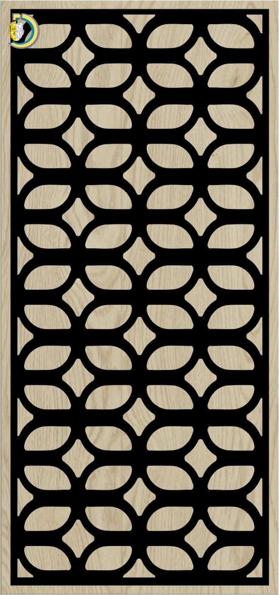 Decorative Slotted Panel 672 Pattern PDF File