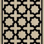 Decorative Slotted Panel 673 Pattern PDF File