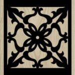 Decorative Slotted Panel 677 Pattern PDF File