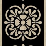 Decorative Slotted Panel 680 Pattern PDF File