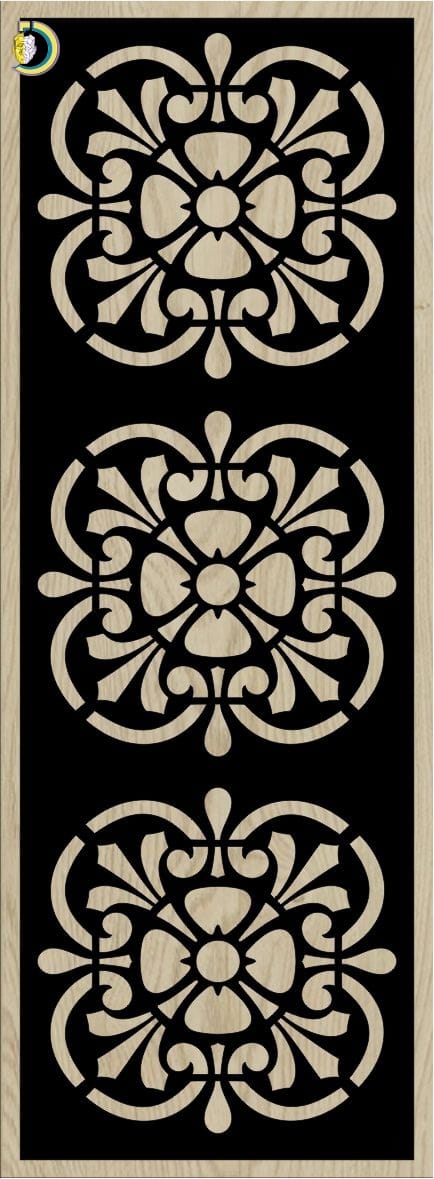 Decorative Slotted Panel 680 Pattern PDF File