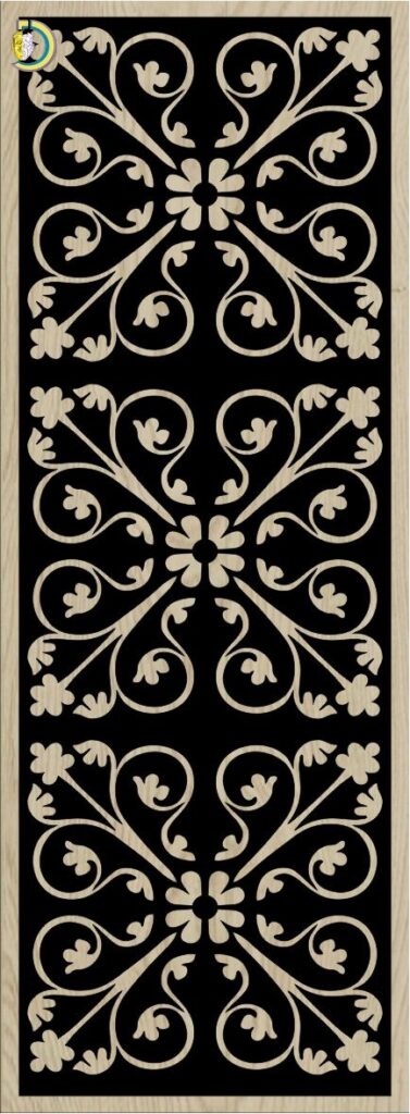 Decorative Slotted Panel 681 Pattern PDF File