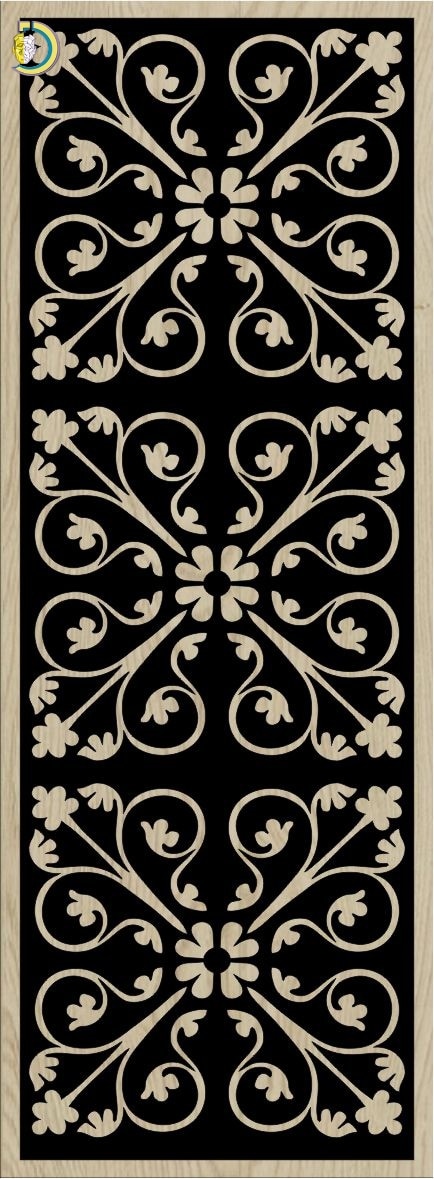 Decorative Slotted Panel 681 Pattern PDF File