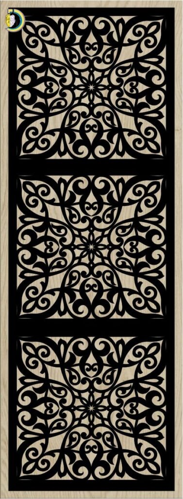 Decorative Slotted Panel 682 Pattern PDF File