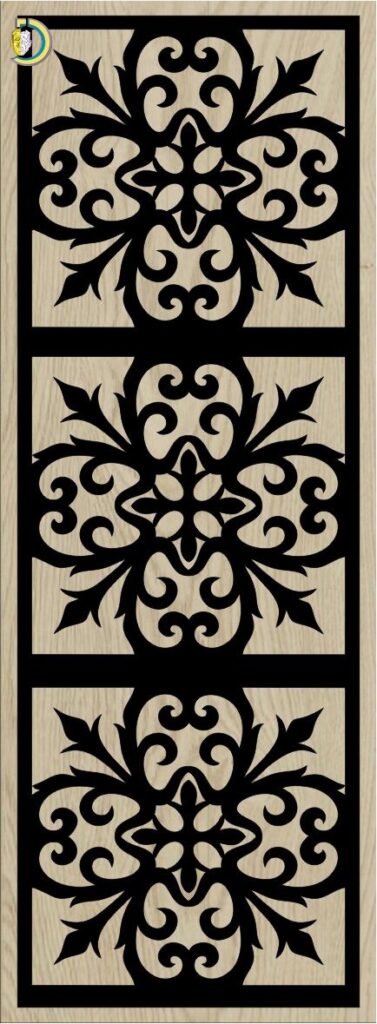 Decorative Slotted Panel 683 Pattern PDF File