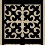 Decorative Slotted Panel 684 Pattern PDF File