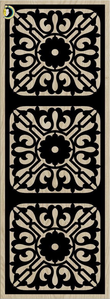 Decorative Slotted Panel 685 Pattern PDF File