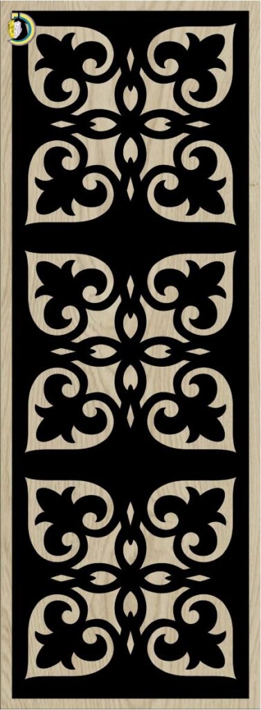 Decorative Slotted Panel 687 Pattern PDF File