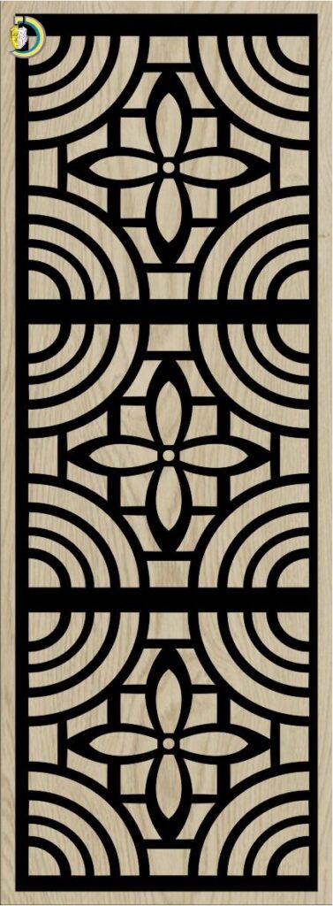 Decorative Slotted Panel 691 Pattern PDF File